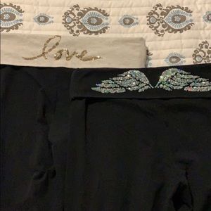 Victoria’s Secret embellished yoga pants